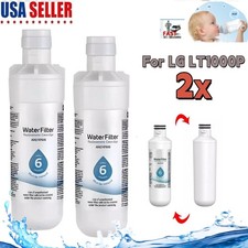 FOR LG LT1000P Refresh Refrigerator Ice Water Filter ADQ747935 GF-D706BSL 2X