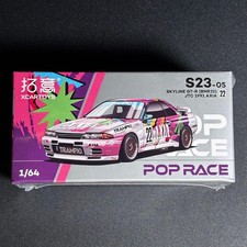 Pop Race 1/64 Nissan Skyline Gt-R R32 22