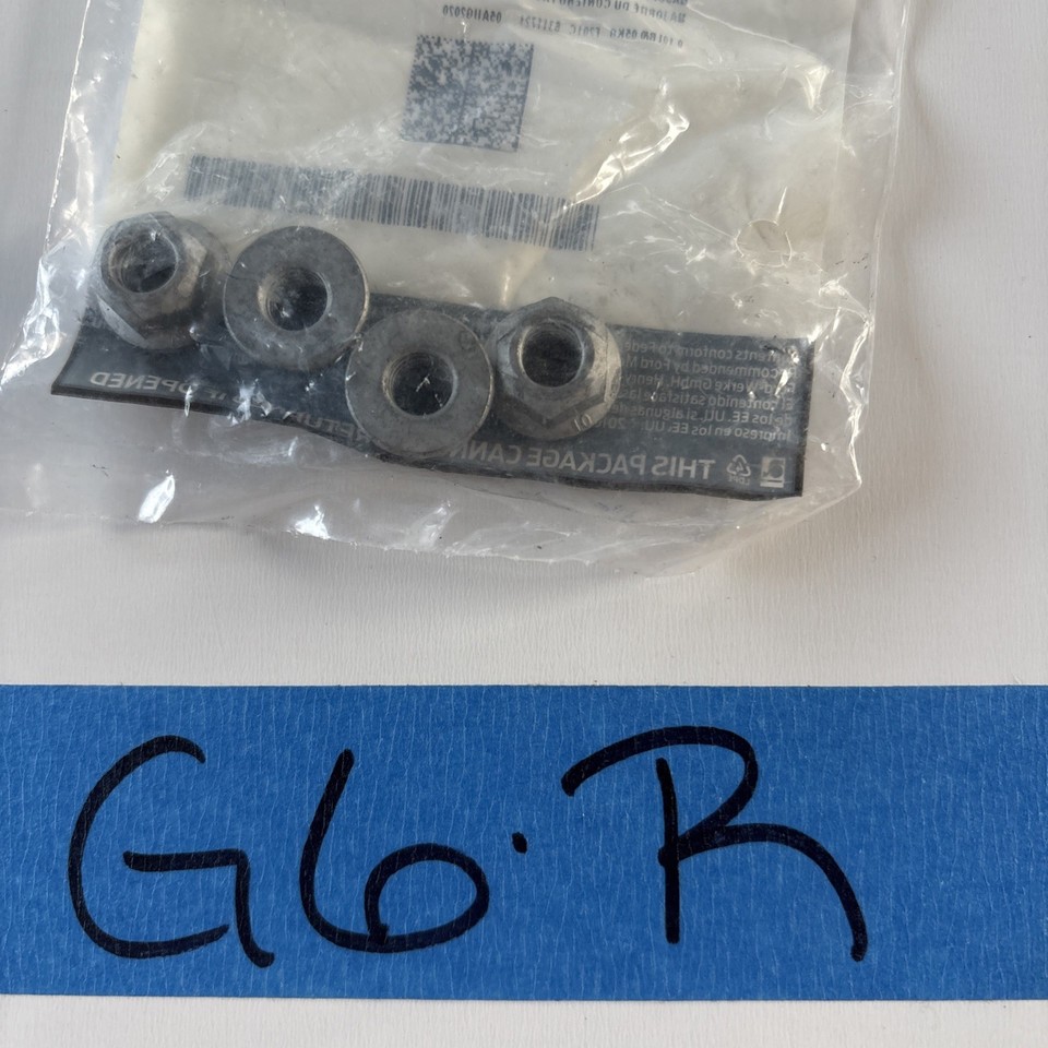 Genuine Ford W520112S442 Pack of 4 Hex Nut OE Upper Mount For 2015-2025 ...