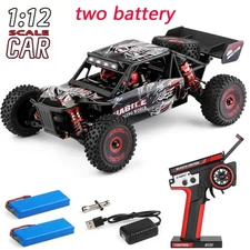 WLtoys 124016 1:12 Brushless RC Car 75KM/H 4WD High-Speed Off-Road RC Buggy Car