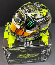 Lando Norris signed 2025 "Test" 1:2 F1 Helmet - signed on helmet  -Photo Proof