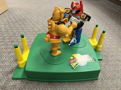+ Mighty Morphin Power Rangers Power Punch Out Game Megazord vs Goldar No Box