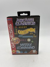 Arcade Classics (Sega Genesis, 1995) Complete In Box CIB