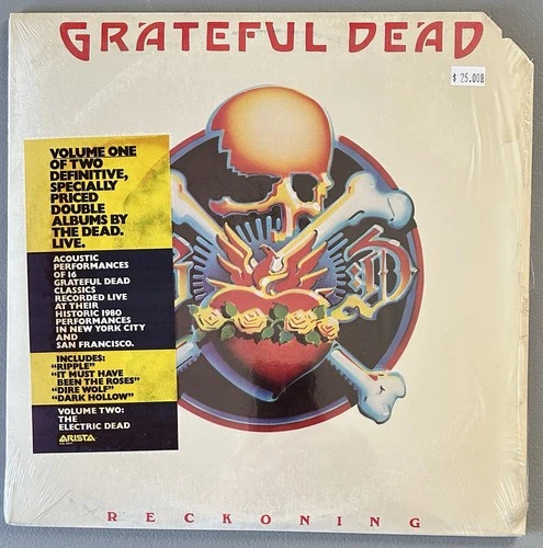 1981 release Grateful Dead-Reckoning-Arista A2L 8604- RARE misprint version