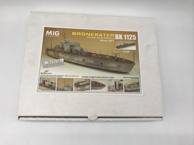 1/35 MIG Productions #BK1125 Bronkenater Armoured Soviet Motorboat CBN