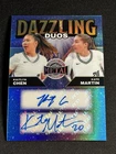 KAITLYN CHEN KATE MARTIN 2025 LEAF METAL WOMEN OF SPORT 1/2 DUAL AUTO WNBA🔥
