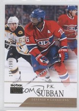 2014-15 Fleer Showcase Skybox Premium 195/299 PK Subban #13 e6j