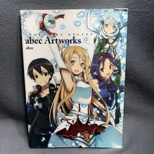 SWORD ART ONLINE Abec Art Works 2017 TPB Fantasy Manga Anime Book *ENGLISH*