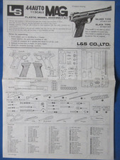 LS Model Instruction Sheet - MAG .44 Auto