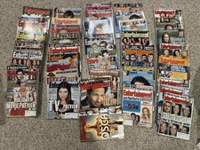 Entertainment Weekly Magazine Lot, Vintage, 2000, Near Complete Set, 41 Issues