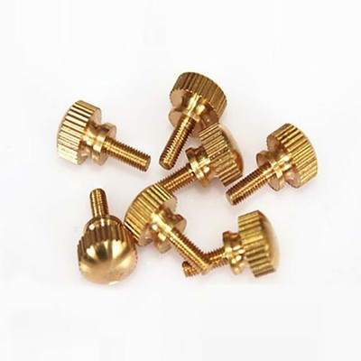 Brass Knurled Thumb Screws M3 M4 M5 M6 M8 M10 High-type Hand Grip Knob Bolts