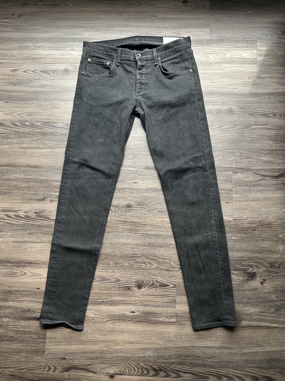 Rag & Bone Men’s 34 Extra Slim Fit 1 Black Jeans