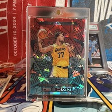 LUKA DONCIC 2024-24 Obsidian International Fire And Ice True Lakers 07/49! #85