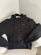 Off-White Black Pullover Hoodie Size Small