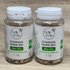 BELLE & BIO Chardon Marie Bio Digestion Lot 2 X 120 gélules – 01/28