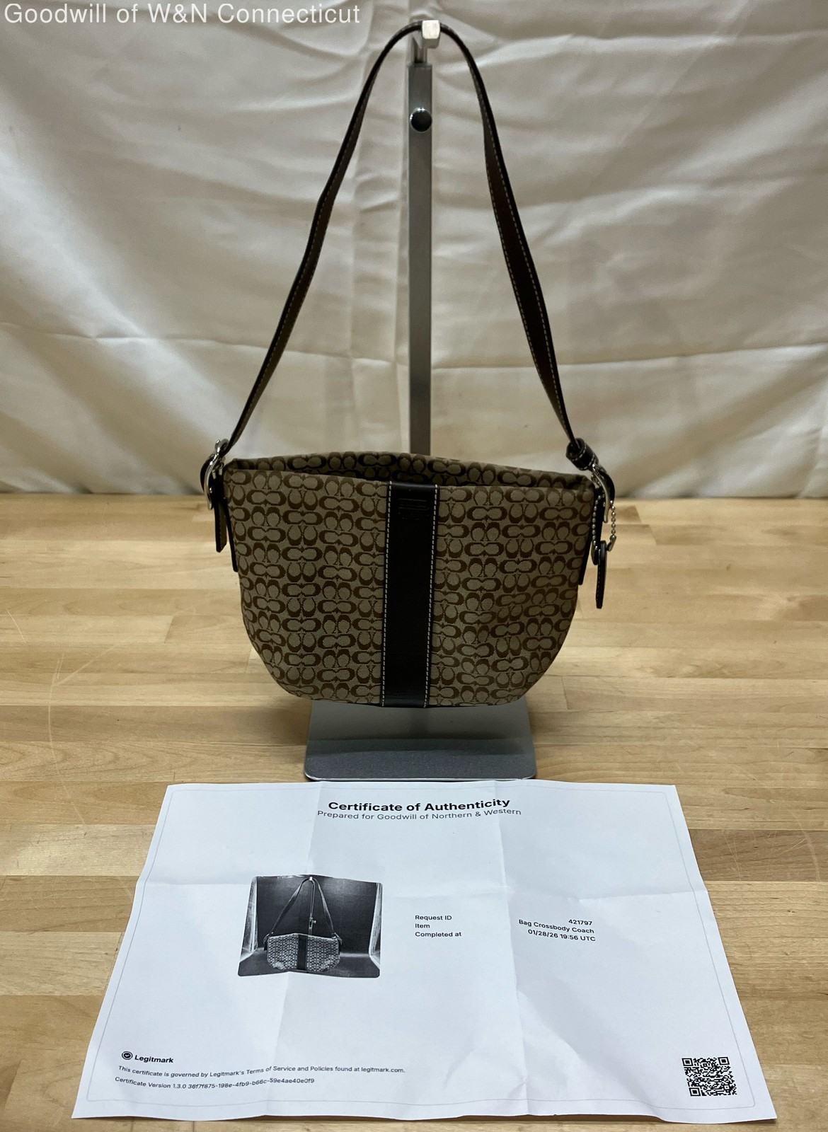 Authenticated Coach Women's Brown Basic - image 1