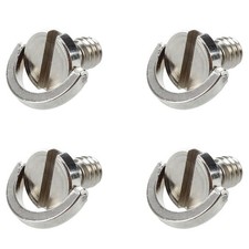 4X 1/4 Inch Screw Screw Stainless Steel Adapter for Camera Camera Suppport8806
