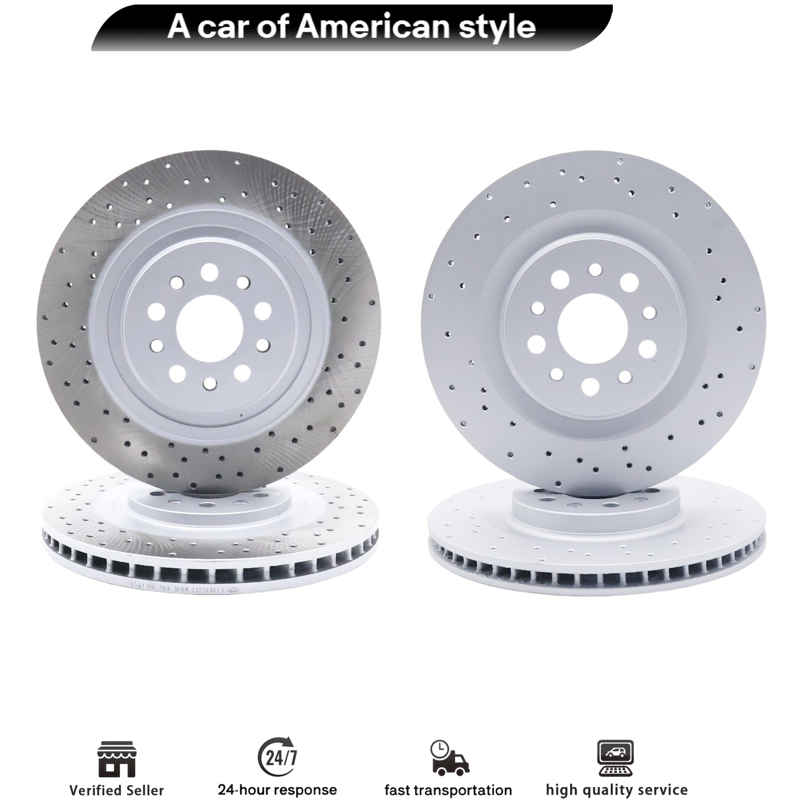 Maserati Ghibli 2017-2022 FRONT Brake disc P/N 670030935