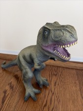 Tyrannosaurus T -Rex Dinosaur Large Soft Rubber Figure Toy Maidenhead Toys R Us