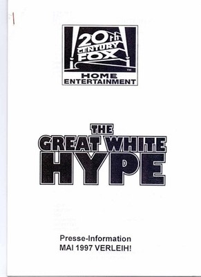 The Great White Hype - Eine K.O.Mödie - Samuel L. Jackson - Presseheft