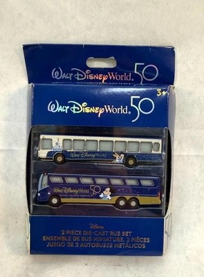 DISNEY 50th Anniversary Die Cast Bus - New Factory Sealed PFC Read