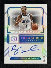 2024-25 National Treasures Anfernee Hardaway Gold Treasured Signature Auto /10