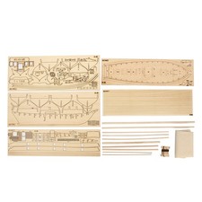 ADIY Ship Assembly Model Kits Wooden Sailing Boat Scale Model Decoration Toys