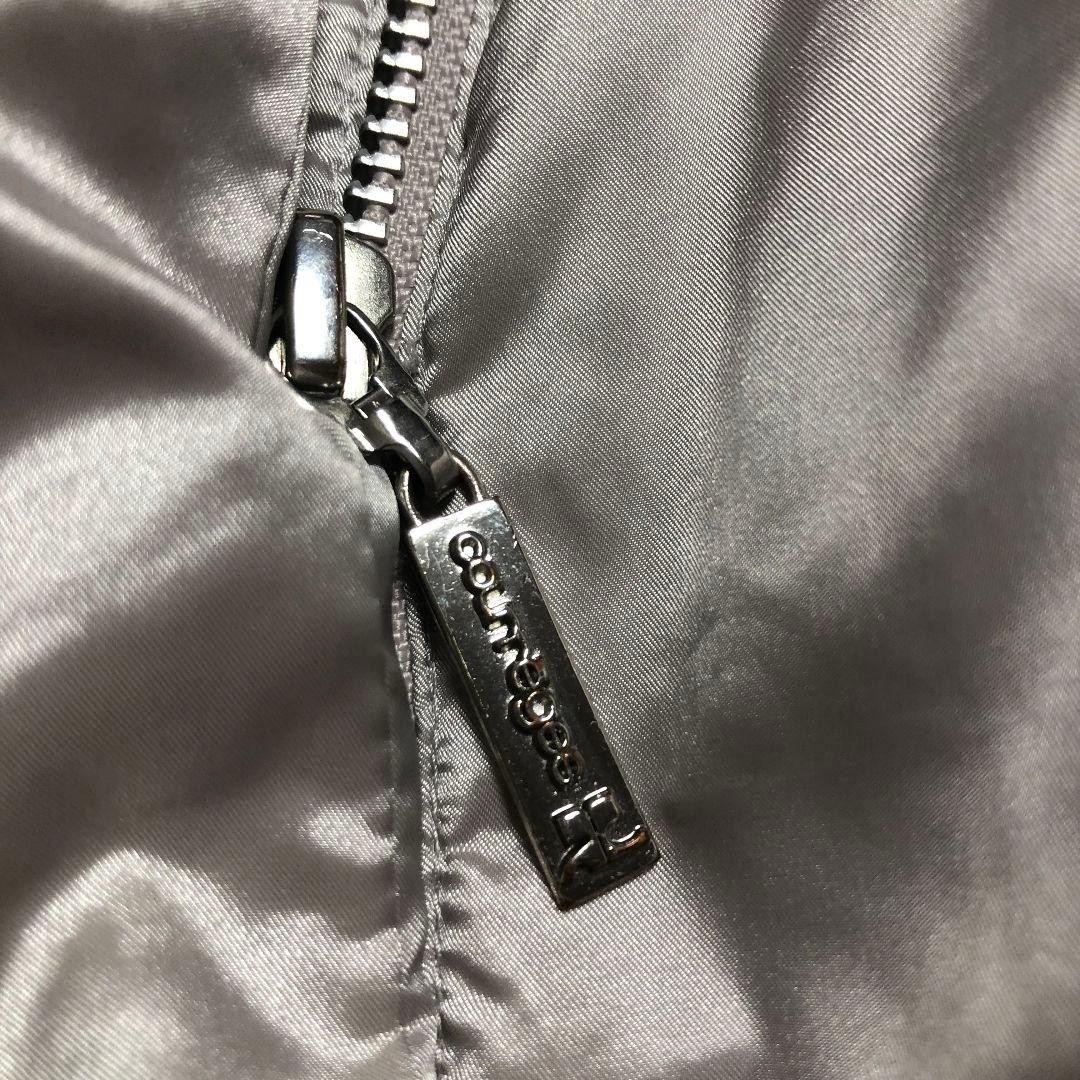 Courrèges Silver Down Jacket Shadow Fox Belt M - image 9