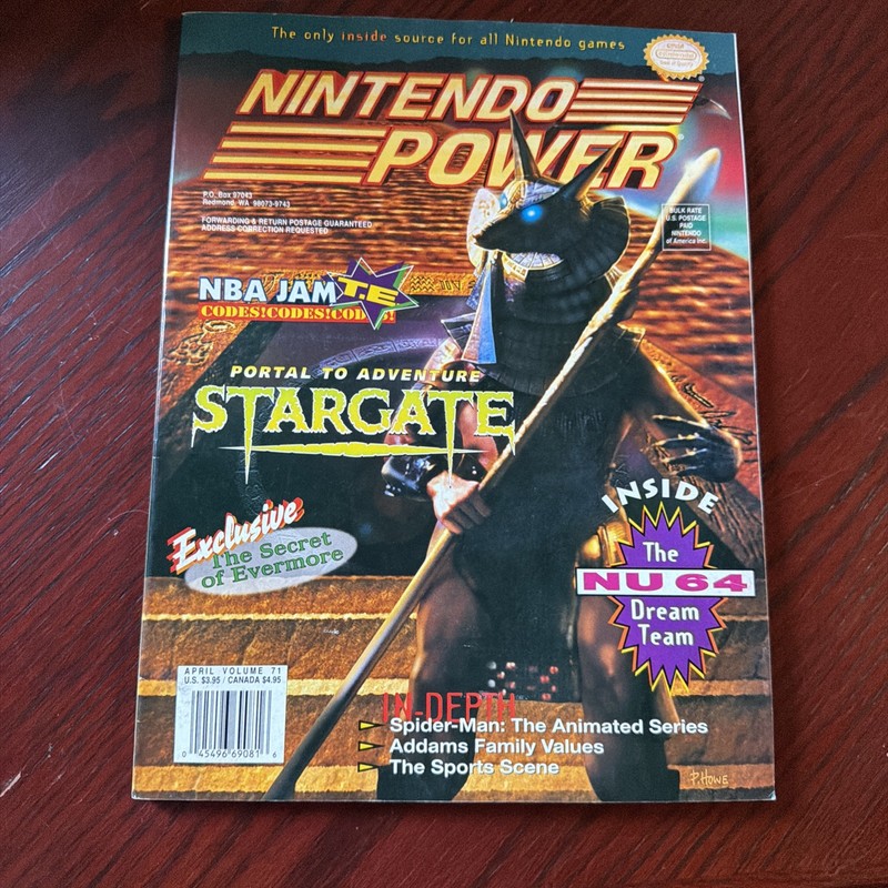 Nintendo Power Volume 71 (With Poster and Inserts)