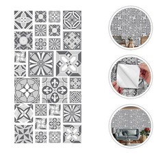  28 Pcs Adesivi Per Mattonelle Cucina Piastrelle Bagno Adesivo Parete Di