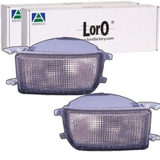 2X ABAKUS BLINKER SATZ WEIß VORNE passend für VW GOLF 3 LINKS+RECHTS