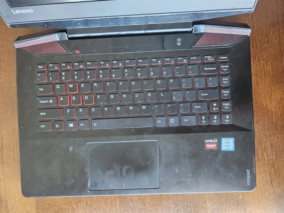 Portátil para juegos Lenovo IdeaPad Y700-15Isk i7 6700HQ 4 GB RAM GPU sin alimentación SIN PROBAR Foto 4 de 4