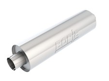 Borla Heavy Duty For Truck Muffler - 3in Center-inletoutlet 24in Long Body Borla Heavy Duty For Truck Muffler - 3in Center-inletoutlet 24in Long Body