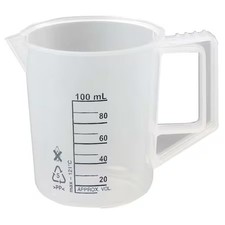 Beaker With Handle, 100Ml, Pk6 (Formerly Lab Safety Supply),  23X901