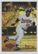 1995 Select Certified Edition Rookie Mirror Gold Curtis Goodwin #124 a8e