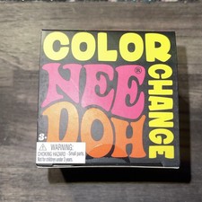 Nee Doh Color Change Squish Stress Ball Sealed New In Box Authentic