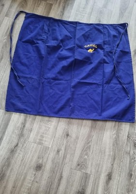 blaue Camel Kellnerschürze 85 cm x 87 cm / 100% Baumwolle