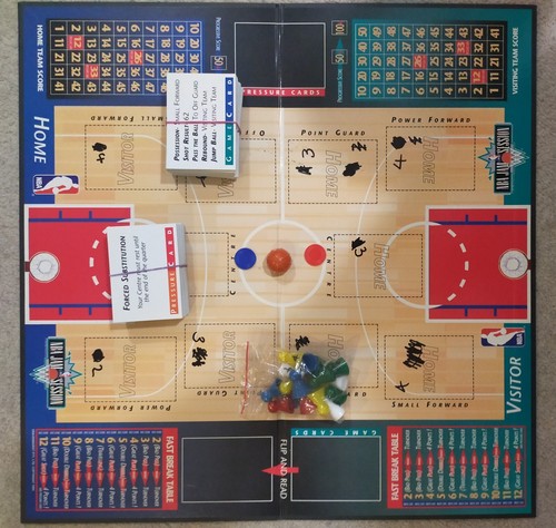 Vintage 1992 NBA Jam Session - The Basketball Board Game INCOMPLETE - Picture 3 of 8