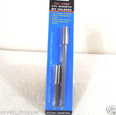 MAGNETIC BIT HOLDER TWO (2)  3'' INCH AND 6'' INCH EXTENSION QUICK CHANGE