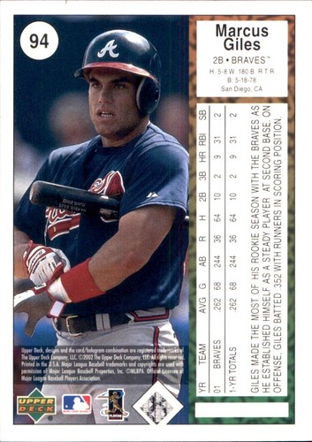 2002 Upper Deck AUTHENTICS Commons Stars RCs ⚾ VOUS CHOISISSEZ VOS FAVORIS ⚾ MLB BASEBALL - Photo 138 sur 300