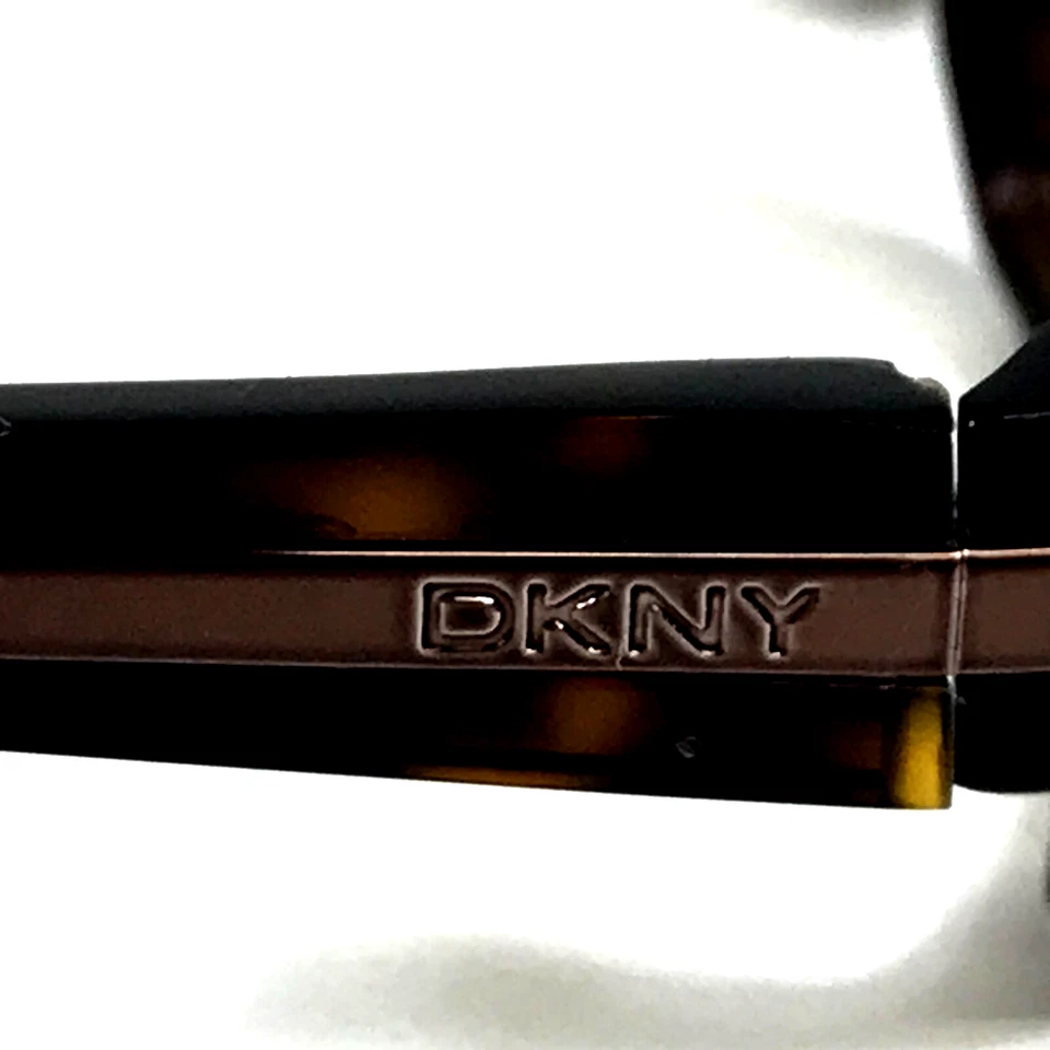 Marcos de gafas DKNY DY4577 3016 marrón tortuga rectángulo borde completo 50-17-135 Foto 4 de 4