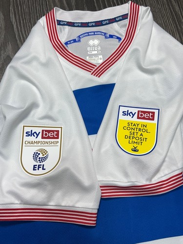 Mens Errea #10 CHAIR Queens Park Rangers 2020 2021 Football Soccer Shirt Jersey - Picture 5 of 9