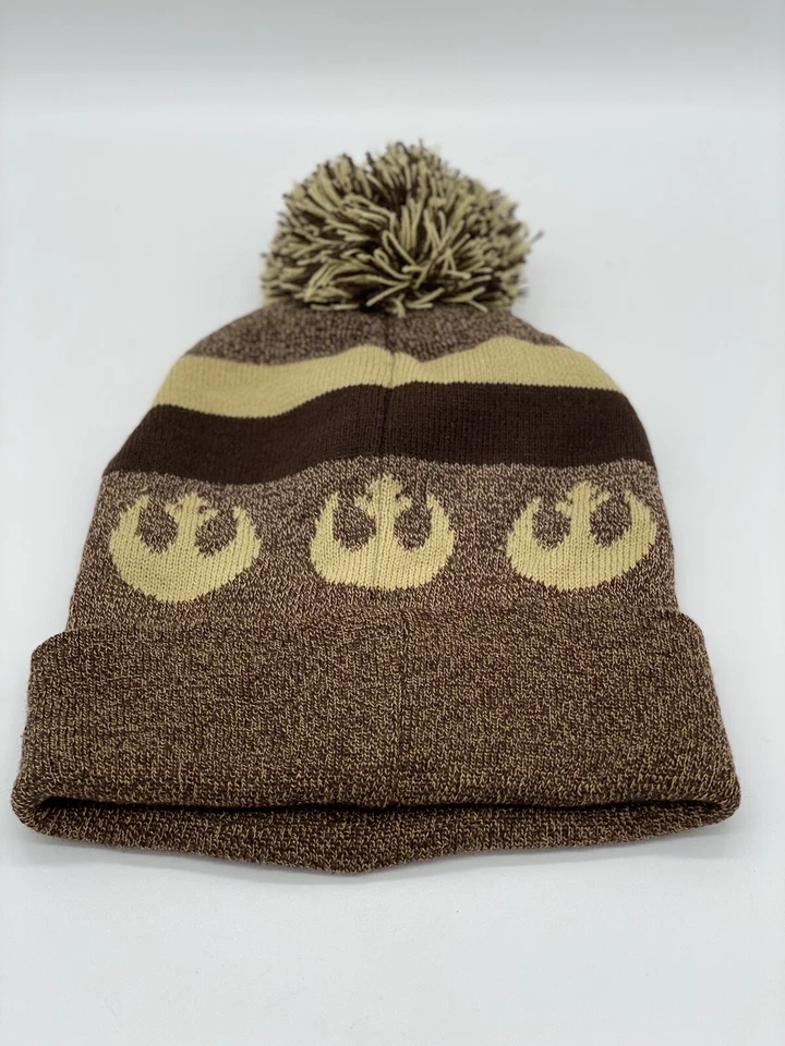 Star Wars Chewbacca Knit Beanie Hat with Pom - Image 2 of 4