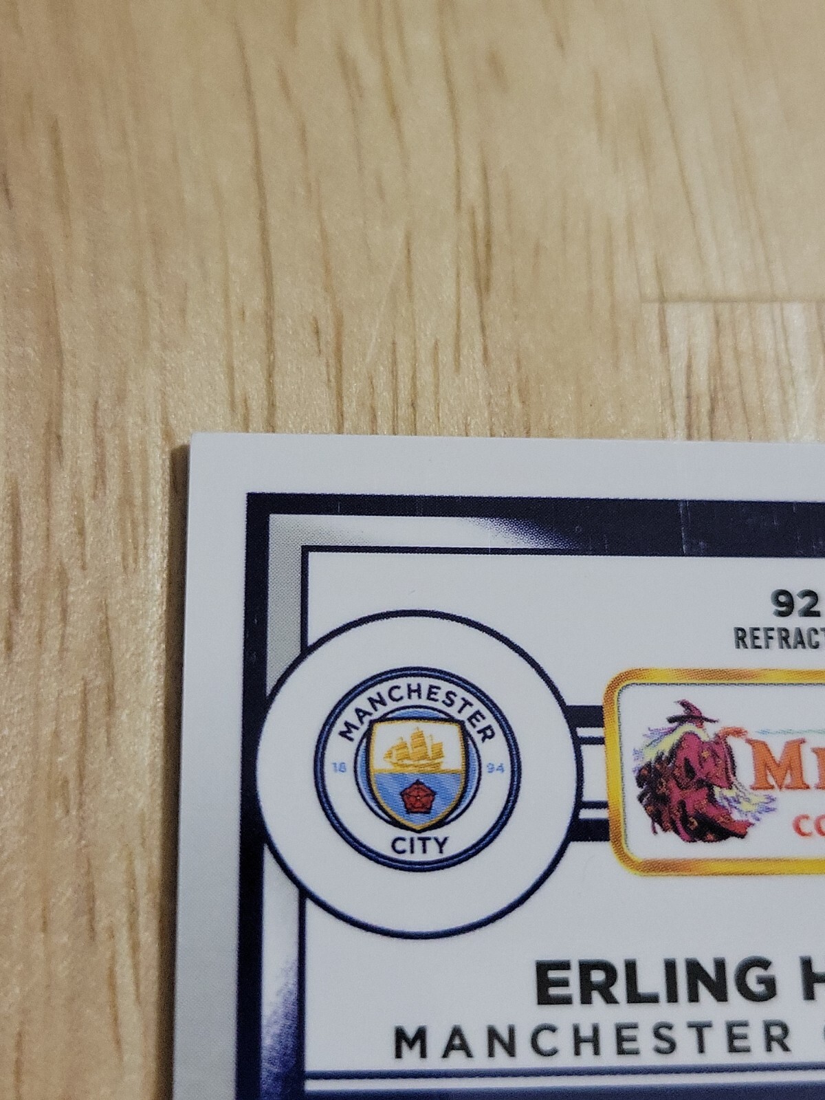 2022-23 Topps Merlin Chrome UEFA ERLING HAALAND Refractor #92 Manchester City SP