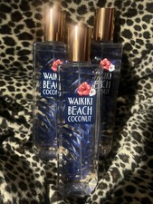 Bath  Body Works 3 X ORIGINAL WAIKIKI BEACH COCONUT 8 Oz FINE FRAGRANCE MISTS