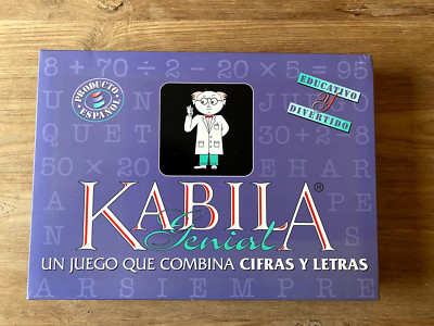 Kabila Genial, un juego que combina cifras y letras, spanisches Spiel für Denker