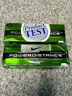 Nike Precision Power Distance Precision Golf Two (2) sleeves Six (6)  Balls