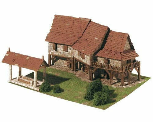 Edifici di legno per il modellismo statico