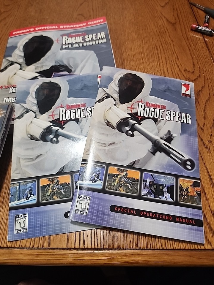 TOM CLANCY'S Rainbow Six Rogue Spear PC CD ROM Jeu De Ubisoft