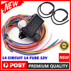 <!--F#f_0-->14-Circuit Wiring Harness 12V Muscle Car Street Hot Rod XL Wire fit Universal AU<!--F/-->